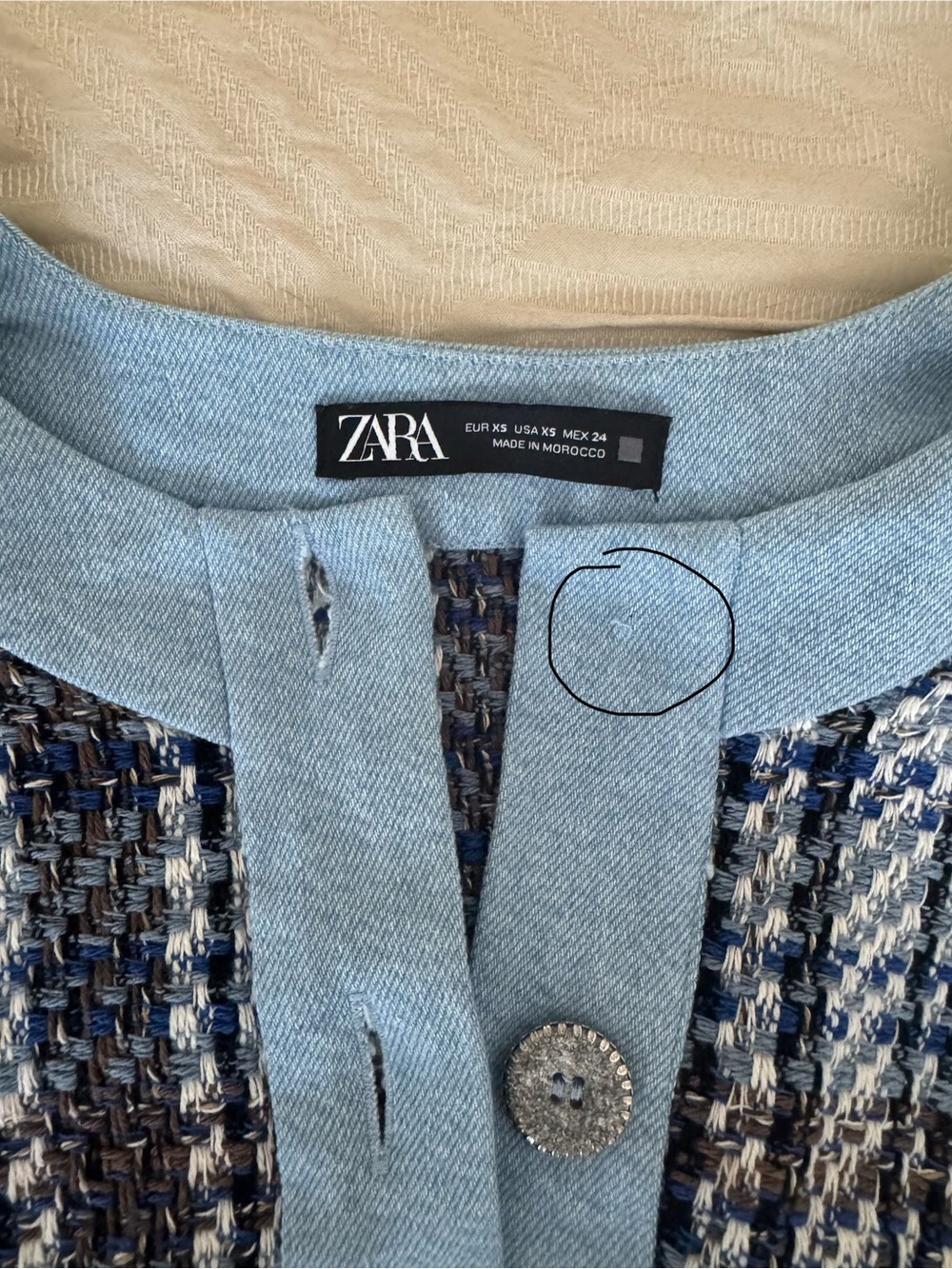 ZARA Tweed Two-Piece Set 💙 - Picture 5 of 8